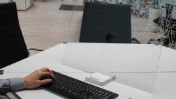 Crean un monitor que se vuelve "transparente" cuando se apaga