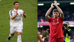 Ronaldo a Gerrard: "Fue un placer jugar frente a ti" (VIDEO)