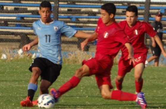 Selección Sub 15 de Perú perdió amistosos ante Uruguay