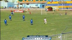 Torneo Apertura: Ayacucho FC venció 2-1 a Alianza Atlético