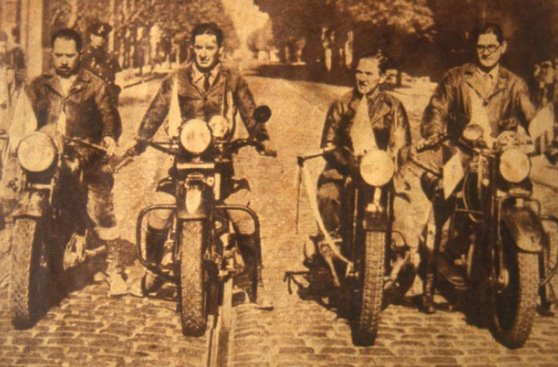 El raid más largo en moto se hizo por peruanos en 1940