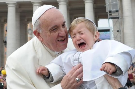 Papa Francisco: "Dos o tres palmadas a un chico no vienen mal"
