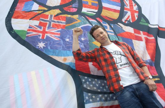 Jamie Oliver, cuarenta años con una misión en los fogones