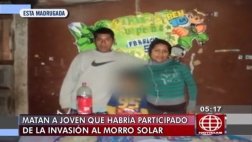 Morro Solar: matan a sujeto implicado en invasión en Chorrillos