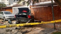 San Borja: una joven murió en choque de auto contra vivienda