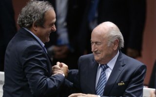 Blatter reveló careo con Platini antes de la votación de FIFA