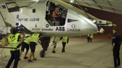 Avión solar despega desde China para cruzar el Pacífico