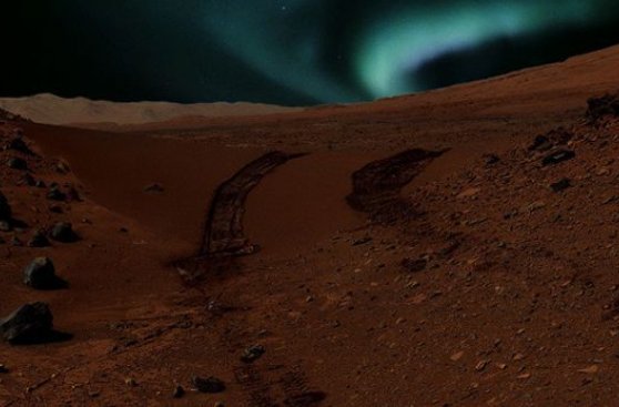 Confirman presencia de auroras visibles en Marte