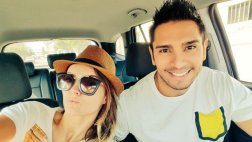 Rafael Cardozo y 'Cachaza', criticados por manejar sin cinturón