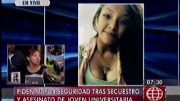 Madre de joven ultrajada y asesinada: “Es la tercera en el mes”