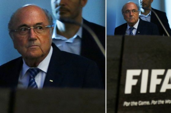 Blatter: las imágenes de la conferencia de su adiós a la FIFA