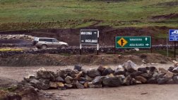 Acusan a Yanacocha de cercar camino a predio de familia Chaupe