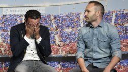 El emotivo discurso de Iniesta que hizo llorar a Xavi Hernández