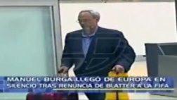 Manuel Burga regresó de Europa en silencio sobre escándalo FIFA