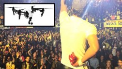 Enrique Iglesias: manipular un dron no es cosa de juego