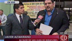 SJM: recolectan firmas para que militares vigilen las calles