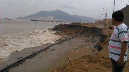 Chimbote: oleaje anómalo inunda viviendas e incrementa erosión