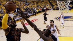 Cavaliers ganaron a Warriors e igualan segunda final de la NBA