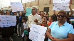 'Maranguita': San Miguel protesta por demora en traslado