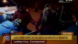 Huaraz: trasladan a única andinista sobreviviente de avalancha