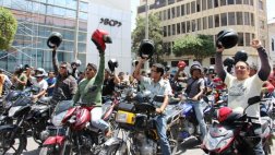Piura: desde julio multarán a motociclistas con cascos cerrados