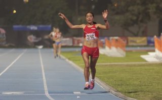 Inés Melchor es la nueva campeona sudamericana de 10 mil metros