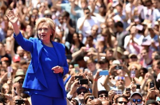 Hillary Clinton: "Seré la mujer presidenta más joven de EE.UU."