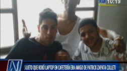 La Molina: ladrón de laptop era amigo de Patrick Zapata Coletti