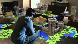 E3 2015: así es Minecraft para el HoloLens de Microsoft