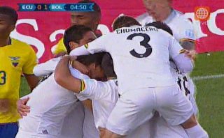 Copa América: con gol de Raldés Bolivia sorprende a Ecuador