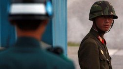 Soldado de Corea del Norte deserta hacia Corea del Sur