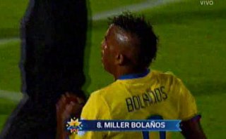 Miller Bolaños anotó golazo desde fuera del área a Bolivia