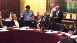 Benítez irrumpió en Consejo Directivo en debate de Caso Yovera