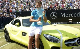 Rafa Nadal recibió un Mercedes AMG GT S y esto fue lo que dijo