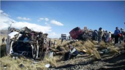 Puno: mueren dos trabajadores de gobierno regional en accidente
