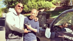 Dwayne Johnson chocó auto y dueño no le pidió dinero a cambio