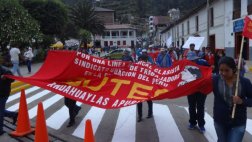 Apurímac: maestros en huelga anuncian toma de principales vías
