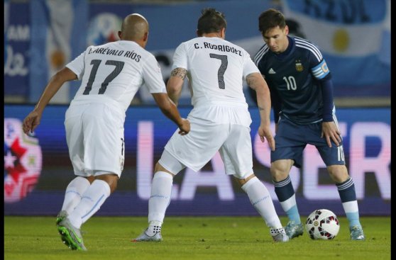 Lionel Messi: así marcan los uruguayos al astro de Argentina