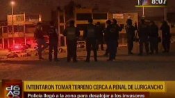 SJL: invasores intentaron apropiarse de terreno cerca de penal