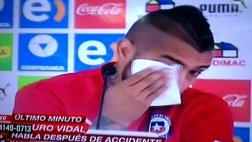 Arturo Vidal pidió perdón entre lágrimas: "Estoy avergonzado"