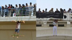 Al Qaeda crucifica a dos saudíes acusados de espiar para EEUU