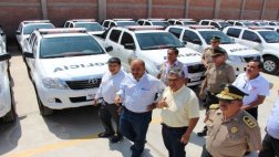 Mininter anuncia S/.500 mlls. para equipar a la PNP