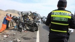 Huacho: tres muertos dejaron accidentes en Panamericana Norte