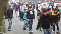 Desvíos en Breña y Cercado de Lima por competencia de skate