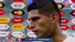 Carlos Zambrano tras clasificación: "Vamos a pensar en grande"