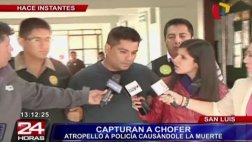 Cae chofer que huyó tras atropellar y matar a policía en SJM