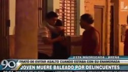 Breña: intentó defender a enamorada de asalto y murió baleado