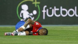 Arturo Vidal sufrió durísima entrada de Arévalo Ríos (VIDEO)