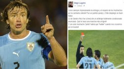 Diego Lugano en Facebook: "Con ese Jarita habrá que 'hablar'"