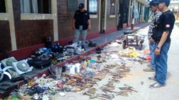Ucayali: incautan celulares, armas y droga en penal de Pucallpa